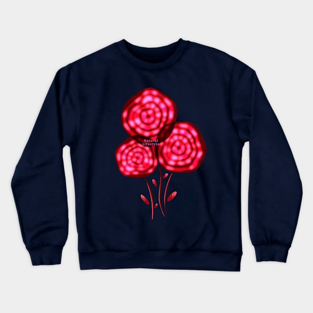 Red beetroot Crewneck Sweatshirt by Gerchek